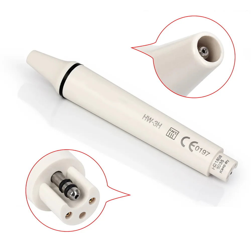 Dental Piezo Scaling Detachable Fit Scaler Ultrasonic Handpiece Dental HW-3H Teeth Cleaning