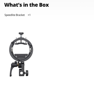 GODOX แฟลช S3ยึดอเนกประสงค์เข้ากันได้กับชุด AD200/AD300/V100/V860III TT สามารถปรับมุมได้ - Product Image 6