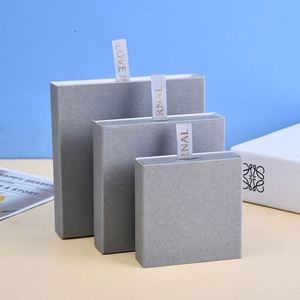 Custom Design Logo Luxury Jewelry <b>Gift</b> Drawer Packaging <b>Boxes</b> Printing Earring <b>Necklace</b> Product Packaging Paper <b>Boxes</b> - Product Image 4