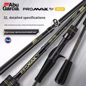 Caña de Pescar de Fibra de Carbono Abu <span class=keywords><strong>Garcia</strong></span> con Mango de EVA, Acción Rápida, para Pesca con Señuelos, 1.83m-2.43m, para Pesca en <span class=keywords><strong>Agua</strong></span> Dulce y Salada - Product Image 2