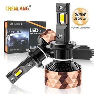 Chenlang Phare <span class=keywords><strong>Led</strong></span> Haute Puissance <span class=keywords><strong>200W</strong></span> <span class=keywords><strong>30000LM</strong></span> Avec Canbus H1 H11 9005 9006 H4 Étanche <span class=keywords><strong>H7</strong></span> Phare <span class=keywords><strong>Led</strong></span> Ampoule De Phare <span class=keywords><strong>Led</strong></span> - Product Image 1