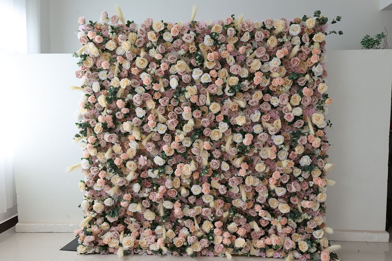 Mur de fleurs 10