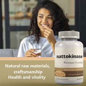 Extrait naturel de natto de haute qualité <span class=keywords><strong>Nattokinase</strong></span> Vente en gros Meilleur prix Capsules de <span class=keywords><strong>nattokinase</strong></span> biologique - Product Image 4