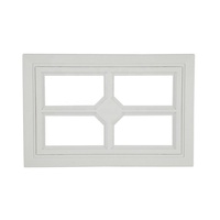Fenêtres de garage en aluminium et plastique électriques personnalisées en gros, bon marché, inserts de fenêtres, cadres d'insertion, fenêtres de garage sectionnelles