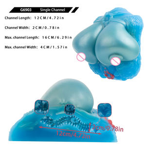 गीबा नरम सिलिकॉन स्तन डिजाइन पुरुष ओनाहोल यथार्थवादी बनावट सेक्स खिलौना पुरुषों के लिए फंतासी हस्तमैथुन - Product Image 4