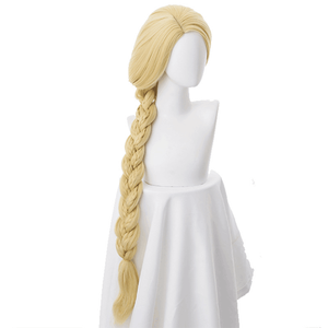 Ainizi Vente en gros <span class=keywords><strong>Perruque</strong></span> de cosplay de 120 cm, longue et blonde, style tresse, inspirée de la personnage de <span class=keywords><strong>Raiponce</strong></span> de Tangled - Product Image 4