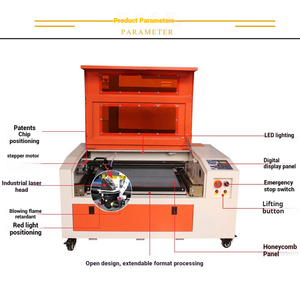 Factory Price Small Ruida Desktop Diy Rubber Wood Acrylic Engraving Co2 Mini <strong>Laser</strong> <strong>Cutting</strong> <strong>Machine</strong> 40w - Product Image 4