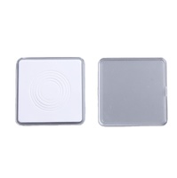 Boîte à pièces carrée de 50 mm, support pour lingots d'or et d'argent, capsule pour barres d'or