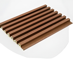 Paneles de Pared Interiores y Exteriores Modernos de Primera Calidad AOLO, Paneles Decorativos de WPC Resistentes al Agua, Listones de Madera Ignífugos con Diseño a Cuadros, Garantía de 5 Años - Product Image 1