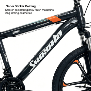 Bicicleta de Montaña Todoterreno para Adultos, Llantas de 24 Pulgadas, <span class=keywords><strong>Poste</strong></span> de Asiento Ajustable para Bajar Rápidamente la Sillín en Descensos, Bicicleta para Adultos - Product Image 2