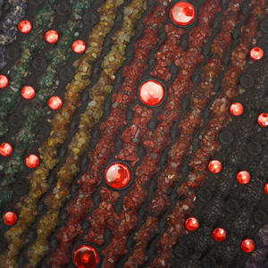 Luxuryade B128 ametist isıtma <span class=keywords><strong>Mat</strong></span> çakra gökkuşağı kızılötesi işık terapi PEMF masaj yatak vücut sağlık - Product Image 3