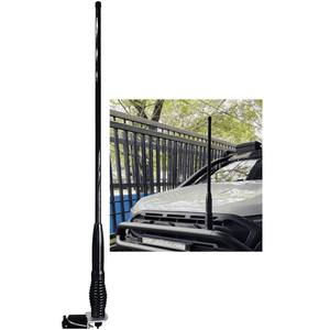 เสาอากาศไฟเบอร์กลาสสำหรับวิทยุสื่อสารแบบ Heavy Duty 27MHz CB VHF/UHF สำหรับรถยนต์ - Product Image 2