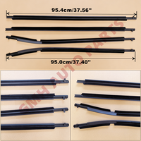 Kit de garnitures de vitres 4 pièces pour Toyota Corolla Auris 2007-2012 5 portes Hayon, joint de vitre, référence. 75720-02130 75740-02121