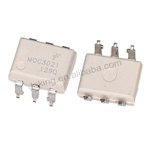 지킹 MOC3021M 트라이악 및 <span class=keywords><strong>SCR</strong></span> 출력 광커플러 6 핀 400V 광커플 랜드 PhS 트라이악 드라이버 MOC3021SR2M - Product Image 3