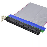 Adaptateur de carte Riser X16 PCIe de haute qualité PCI-E 16X à 16X Riser câble d'extension de ruban Flexible pour accessoire informatique