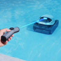 Nettoyeur de piscine robotisé automatique Dreame Z1Pro avec filtre, batterie au lithium haute efficacité 8000 GPH, télécommande