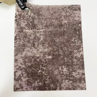 Nouveau Design Home Textile glace velours italien canapé tissu 100% Polyester velours tissus pour canapés canapé imprimé velours tissu