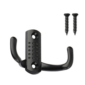 Kinnat Wall Mounted Coat Hooks Zinc Alloy Rectangle Rust Resistant European Style Single Hook For <b>Wardrobe</b> Door - Product Image 4