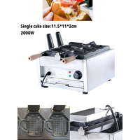 Machine à gaufres en forme de tasse à café XEOLEO, machine à gaufres en forme de doigt, machine à gaufres électrique antiadhésive