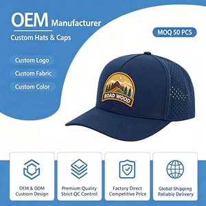 Hot Sale Water Resistant Custom Rubber PVC Patch Unisex Christmas Party Meilin Trucker Cap Golf Cap 5 Panel Rope <b>Hat</b> - Product Image 1