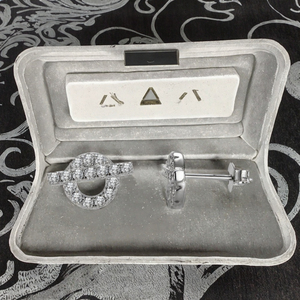 Elegantes Pendientes de Plata de Ley 925 con Moissanita, Chapados en Rodio, Joyería Fina Clásica para Mujer, Regalo Personalizado, Venta al por Mayor B2B OEM - Product Image 2