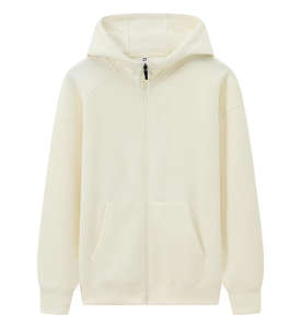 Sudadera con Capucha y Cremallera, Diseño Holgado con Estampado de Corazón, Algodón/Poliéster, Logotipo Personalizado, Ropa de Trabajo Unisex para Equipos - Product Image 6