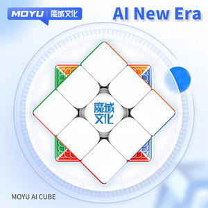 Cubo Magnético Inteligente <span class=keywords><strong>MoYu</strong></span> <span class=keywords><strong>AI</strong></span>, Rompecabezas Electrónico Conectado a la Red, Batalla en Línea por Aplicación, Cubo Mágico Magnético - Product Image 5