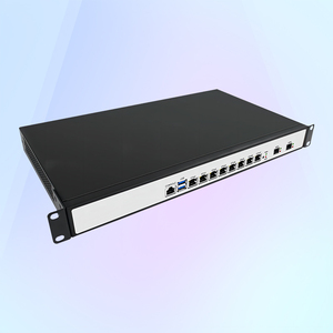8 Nic Lans Ge Ethernet Rackmount 2*10G Ethe Switch Rugged Corei7 <strong>Mini</strong> Pc Cpu <strong>Suppliers</strong> Case 2Sfp 1U Firewall <strong>Server</strong> for Pc - Product Image 1