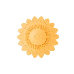 Nouveau couvercle de drain de sol à pression en silicone anti-colmatage avec filtre à cheveux - Product Image 4