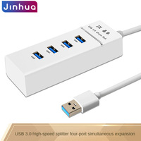 Usb3.0 4 ports Hub Splitter Hub 5Gbps Hub USB haute vitesse 3 0 Port multiple pour PC Accessoires informatiques Adaptateur de station d'accueil