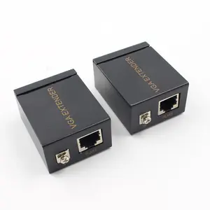 Penguat Sinyal VGA 60M, Pemancar dan Penerima Kabel Ethernet