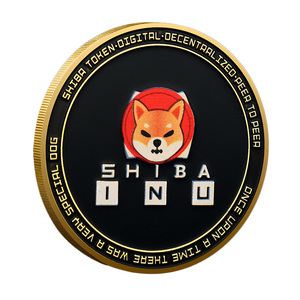 Moneda Conmemorativa de Metal SHIB de Shiba Inu, Bañada en Oro, Relieve, Souvenir Coleccionable, Adorno - Product Image 2