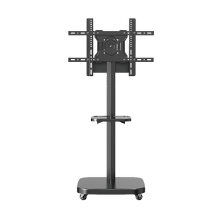 26-70 इंच फुल मोशन रोटेटेबल मोबाइल टीवी कार्ट फ्लोर मॉनिटर स्टैंड ऊंचाई समायोज्य टीवी ट्रॉली - Product Image 5