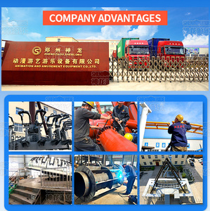 Train électrique sans rails de haute qualité de la marque SHENLONG à vendre, manège de parc à thème pour enfants avec lumières LED - Product Image 4