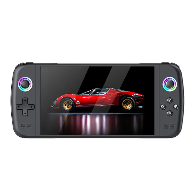 INNOASIA M27 Portable Pocket Retro Handheld Video Game Console 7 Inch Screen 1024X600 Display RGB 3D Joystick 4000mAh Games