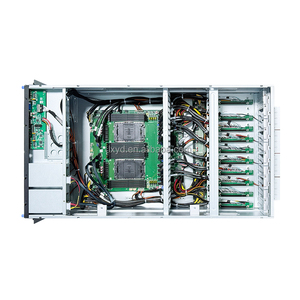 Deepseek PCIe 5.0 ซีพียูแบบกำหนดเอง RTX 4090 5U เซิร์ฟเวอร์ Barebone สำหรับการ์ดจอเวอร์ชั่นเกม แพลตฟอร์ม AI แบบติดตั้งบนแร็ค Gpu 5u 8 5u - Product Image 5