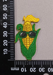 Toppe Ricamate in Tessuto con Fili di Poliestere per Accessori <span class=keywords><strong>Abbigliamento</strong></span>, Distintivi Fai-da-te a Forma di Faccina Sorridente - Product Image 3