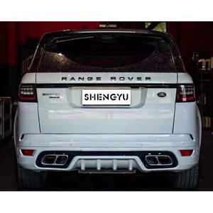 Kit carrosserie pour <span class=keywords><strong>Range</strong></span> <span class=keywords><strong>Rover</strong></span> <span class=keywords><strong>Sport</strong></span> 2014-2017 Mise à niveau vers le modèle <span class=keywords><strong>SVR</strong></span> <span class=keywords><strong>2018</strong></span> Comprend pare-chocs avant et arrière avec calandre et feux automatiques - Product Image 5