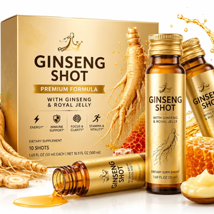 Complément énergétique Anyuan avec extrait de ginseng Panax <span class=keywords><strong>et</strong></span> <span class=keywords><strong>gelée</strong></span> <span class=keywords><strong>royale</strong></span> en solution orale prête à boire pour hommes - Product Image 1
