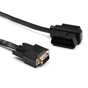 Tùy chỉnh thiết kế nam DB 9pin để nam và nữ OBD2 t Loại OBD2 đi qua cáp - Product Image 3