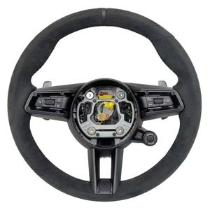 Volante Personalizado Completo en Alcántara para Cayenne Panamera 996 997.2 887 986 GT3 RS 981 <span class=keywords><strong>Macan</strong></span> - Product Image 3