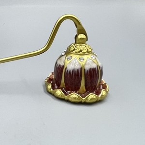 Spegnicandela Ebraico Placcato Argento all'Ingrosso per Candelabri di Shabbat, in Lega di Zinco con Manico Lungo - Product Image 5