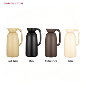Bouilloire isotherme en acier inoxydable de haute qualité avec poignée, design portable, capacité 1-2L, idéale pour la maison et les cadeaux d'affaires - Product Image 5