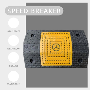 Fabricant Fournisseur Strict <span class=keywords><strong>Qc</strong></span> Control Avertissement de nuit de haute qualité Incrustation jaune Caoutchouc et plastique Ralentisseurs - Product Image 6