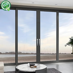Foshan Manufacturer <b>Large</b>-view Heavy <b>Sliding</b> Door With Double Glazing Glass Thermal Insulation Soundproof Door - Product Image 2