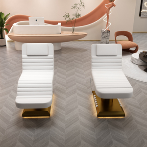 Luxury Beauty <b>Bed</b> Electric for Facial 3 Motors Eyelash <b>Bed</b> Beauty Salon Lashes <b>Bed</b> Extension Massage Table Treatment for Salon - Product Image 3