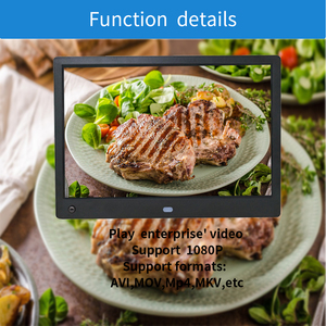 กรอบรูปดิจิตอลขนาด 10 นิ้ว พร้อมฟังก์ชั่นเลื่อนภาพอัตโนมัติ <span class=keywords><strong>ลบ</strong></span>ภาพได้ รองรับไฟล์วีดีโอ MP4/AVI และเล่นไฟล์ MP3 ผ่านพอร์ต USB/SD พร้อมนาฬิกา - Product Image 4