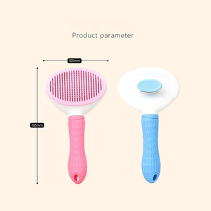 Peine para gatos Pet Go, peine automático para pelaje de gato, artefacto para eliminar pelo suelto, peine de aguja fina para desenredar, peine de un solo toque para mascotas - Product Image 4