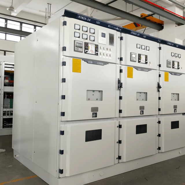 KYN28A-24 13.8kV Electrical High Voltage Intelligent Air Insulated Distribution Cabinet Switchgear