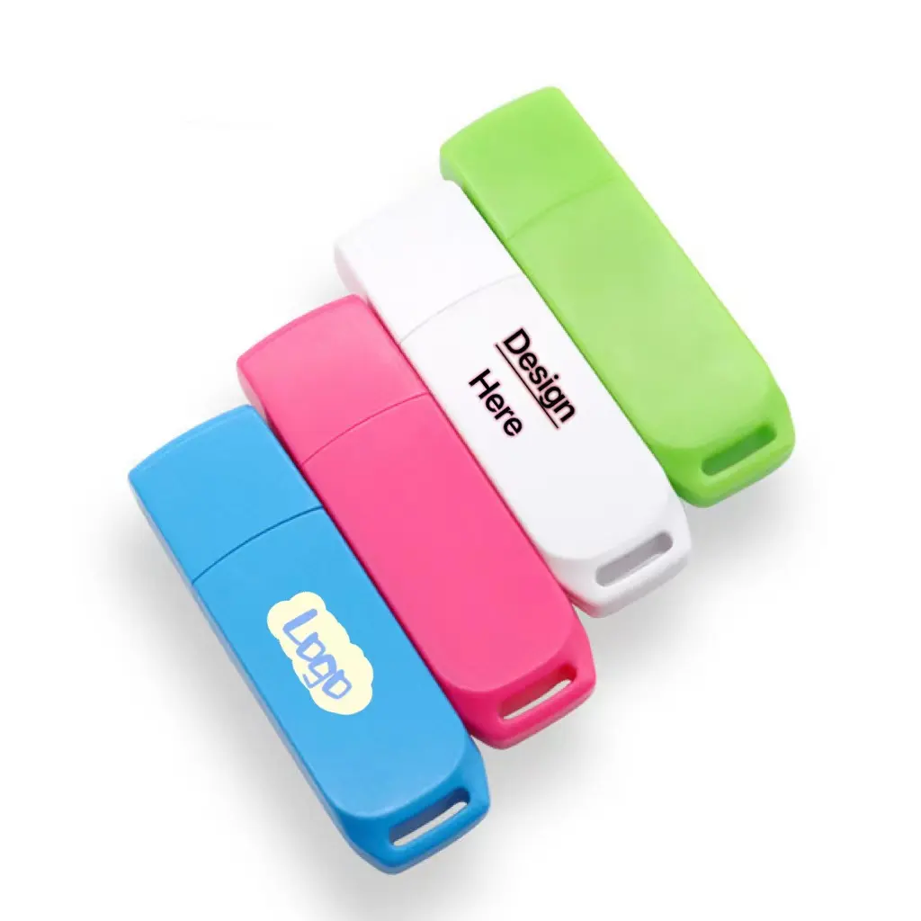 YONANSON ABS Plastic USB Flash Drive with Custom Logo Pendrive 2.0/3.0 USB Memory Stick for Corporate Promotional Gifts